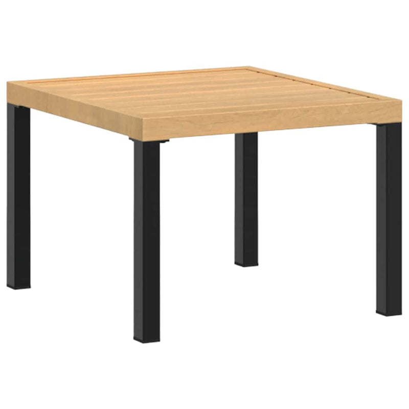 Garden Bench Set with Cushions 5 pcs Black Powder-coated Steel Payday Deals