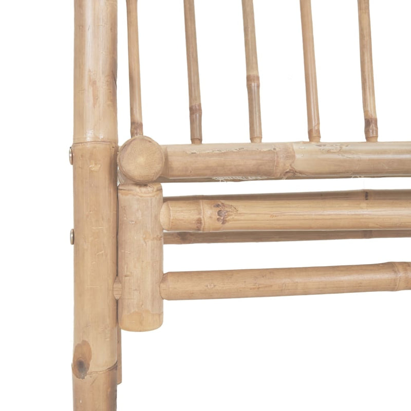 Garden Bench with Pergola 116 cm Bamboo Payday Deals
