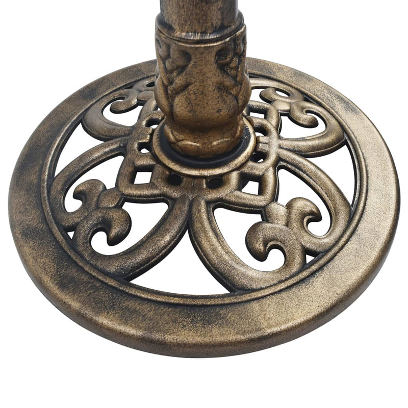 Garden Bird Bath Bronze Plastic Payday Deals