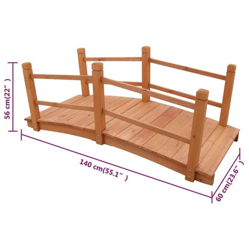 Garden Bridge 140 x 60 x 56 cm Payday Deals