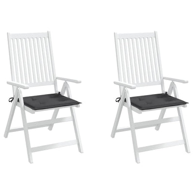 Garden Chair Cushions 2 pcs Anthracite 40x40x3 cm Oxford Fabric Payday Deals