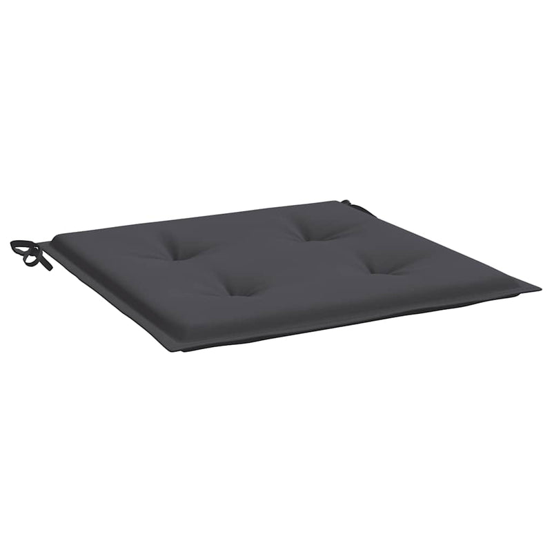 Garden Chair Cushions 2 pcs Anthracite 40x40x3 cm Oxford Fabric Payday Deals