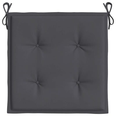 Garden Chair Cushions 6 pcs Anthracite 40x40x4 cm Oxford Fabric Payday Deals