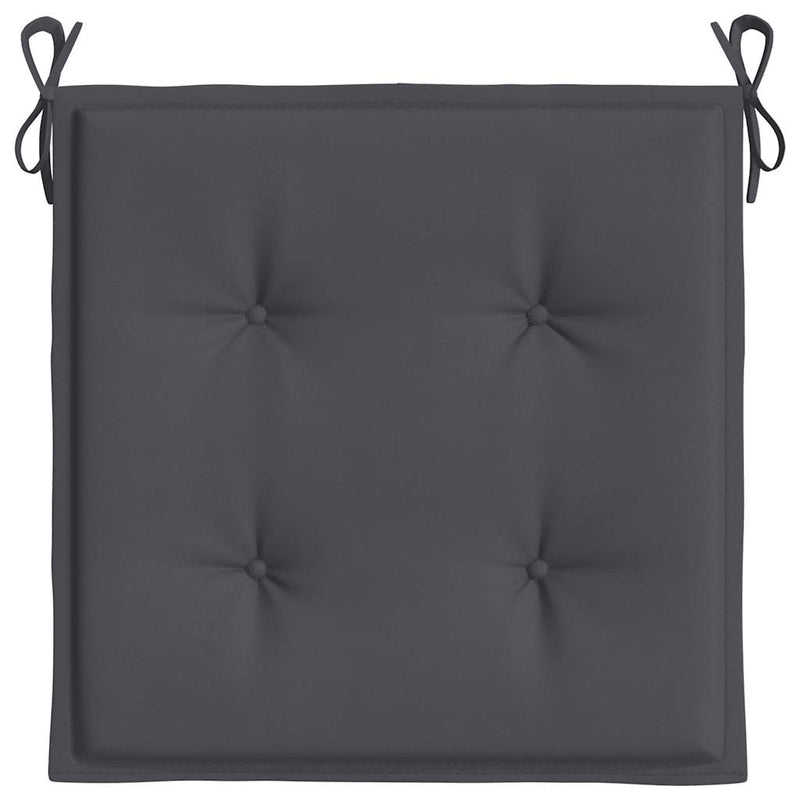 Garden Chair Cushions 6 pcs Anthracite 40x40x4 cm Oxford Fabric Payday Deals