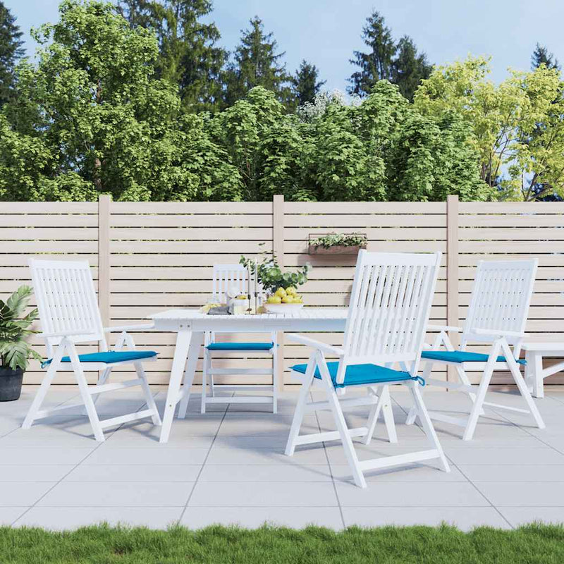 Garden Chair Cushions 6 pcs Blue 40x40x3 cm Oxford Fabric Payday Deals