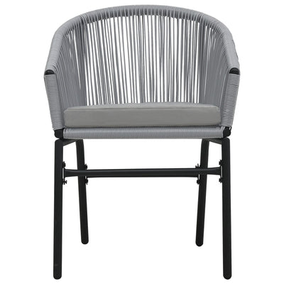 Garden Chairs 2 pcs Anthracite PE Rattan Payday Deals