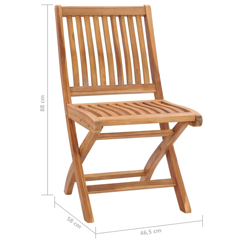 Garden Chairs 2 pcs with Grey Cushions Solid Teak Wood Payday Deals