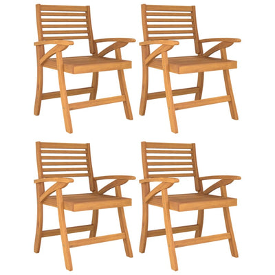 Garden Chairs 4 pcs 58x58x87 cm Solid Wood Acacia Payday Deals