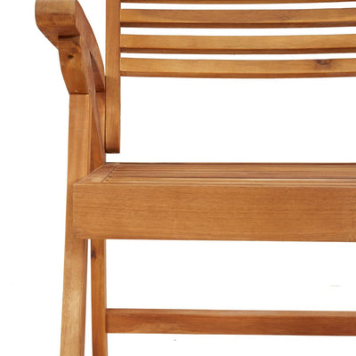 Garden Chairs 4 pcs 58x58x87 cm Solid Wood Acacia Payday Deals