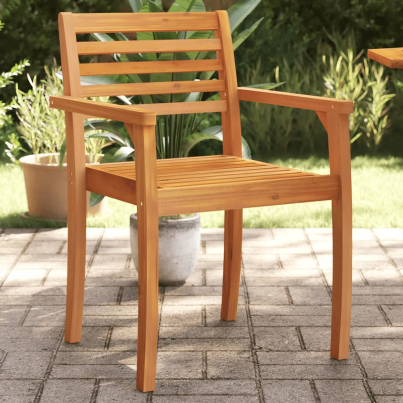 Garden Chairs 6 pcs 59x55x85 cm Solid Wood Acacia Payday Deals