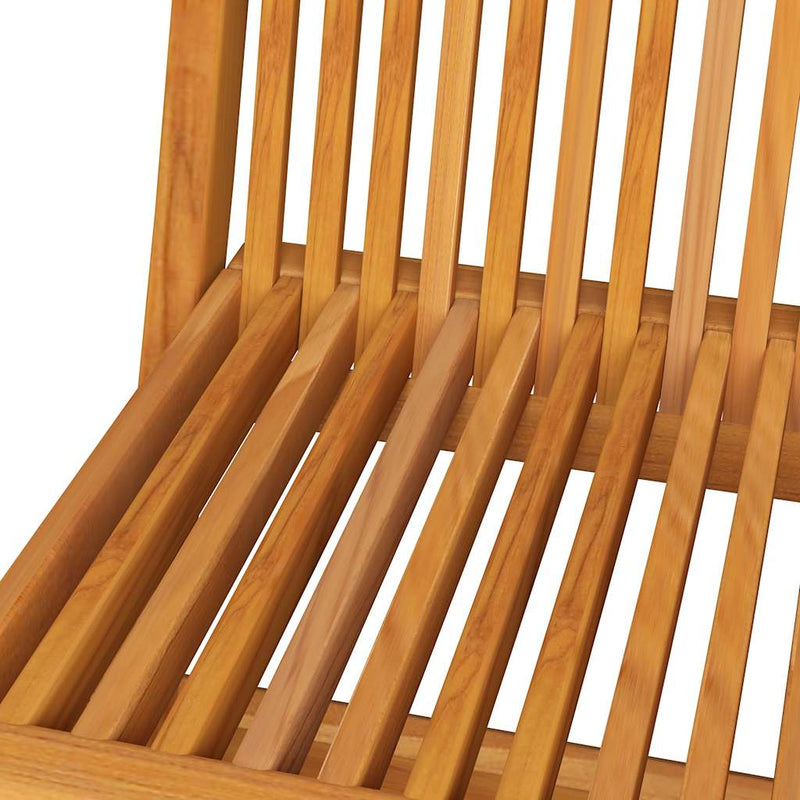 Garden Chairs with Anthracite Cushions 8 pcs Solid Teak Wood Payday Deals
