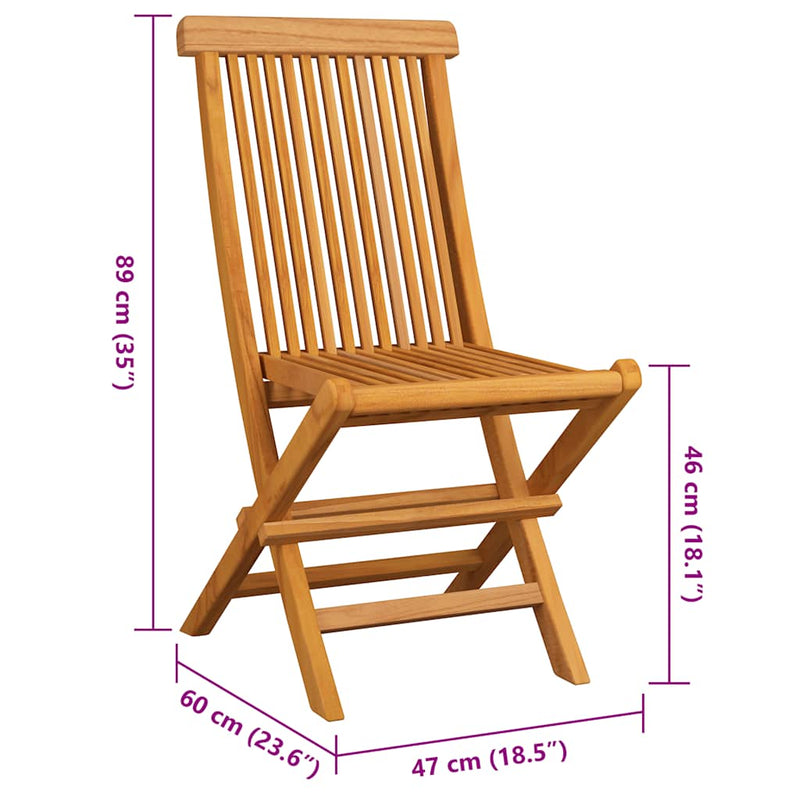 Garden Chairs with Anthracite Cushions 8 pcs Solid Teak Wood Payday Deals