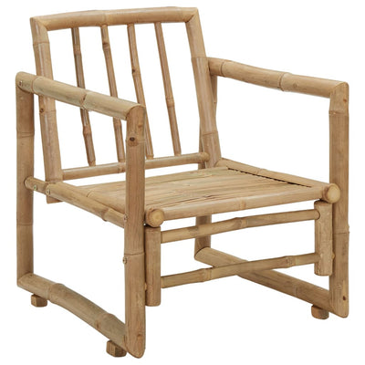 Garden Chairs with Cushions 2 pcs Bamboo Payday Deals