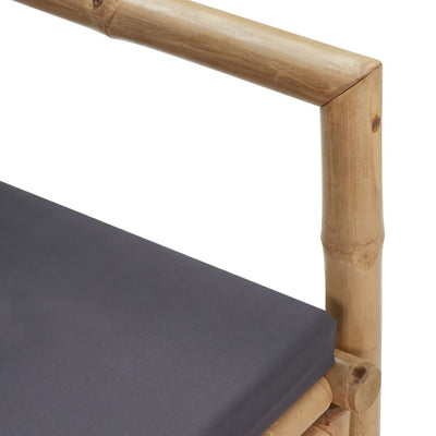 Garden Chairs with Cushions 2 pcs Bamboo Payday Deals