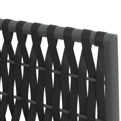 Garden Chairs with Cushions 2 pcs Black 54x61x83 cm Poly Rattan Payday Deals