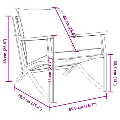 Garden Chairs with Cushions 2 pcs Black Steel Payday Deals