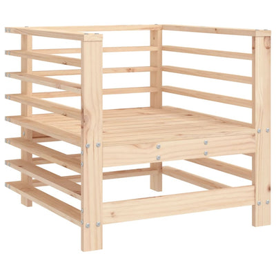 Garden Chairs with Cushions 2 pcs Solid Wood Pine Payday Deals