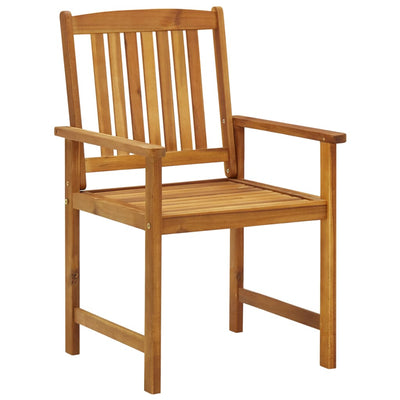 Garden Chairs with Cushions 4 pcs Solid Acacia Wood Payday Deals