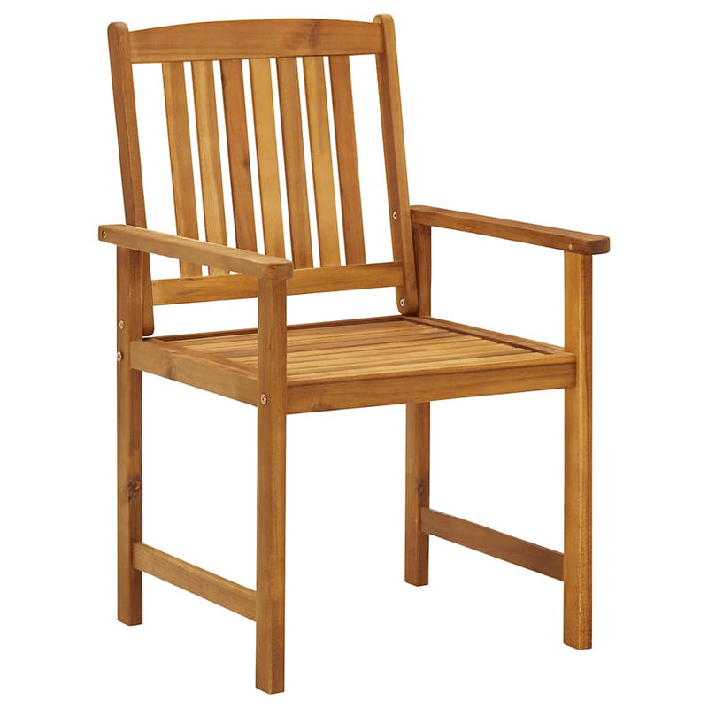 Garden Chairs with Cushions 6 pcs Solid Wood Acacia Payday Deals