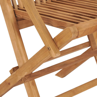 Garden Chairs with Grey Cushions 2 pcs Solid Teak Wood Payday Deals