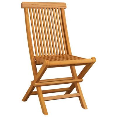 Garden Chairs with Grey Cushions 4 pcs Solid Teak Wood Payday Deals