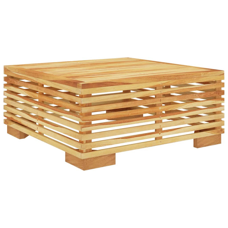 Garden Coffee Table 69.5x69.5x31 cm Solid Wood Teak Payday Deals