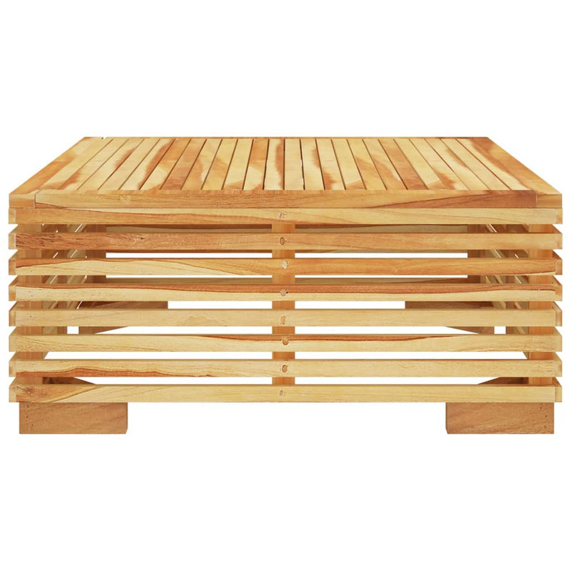 Garden Coffee Table 69.5x69.5x31 cm Solid Wood Teak Payday Deals