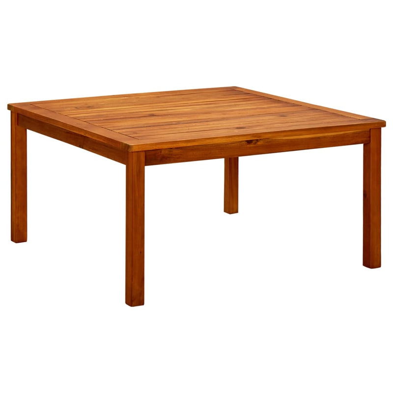 Garden Coffee Table 85x85x45 cm Solid Acacia Wood Payday Deals