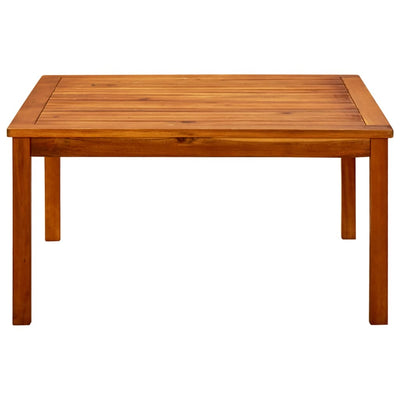 Garden Coffee Table 85x85x45 cm Solid Acacia Wood Payday Deals