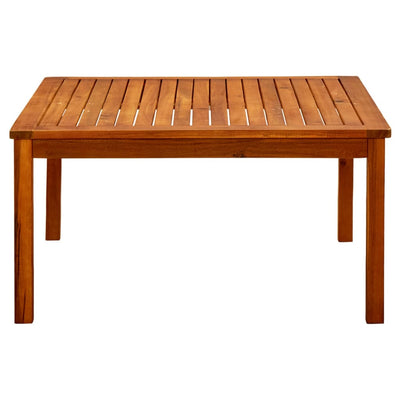 Garden Coffee Table 85x85x45 cm Solid Acacia Wood Payday Deals
