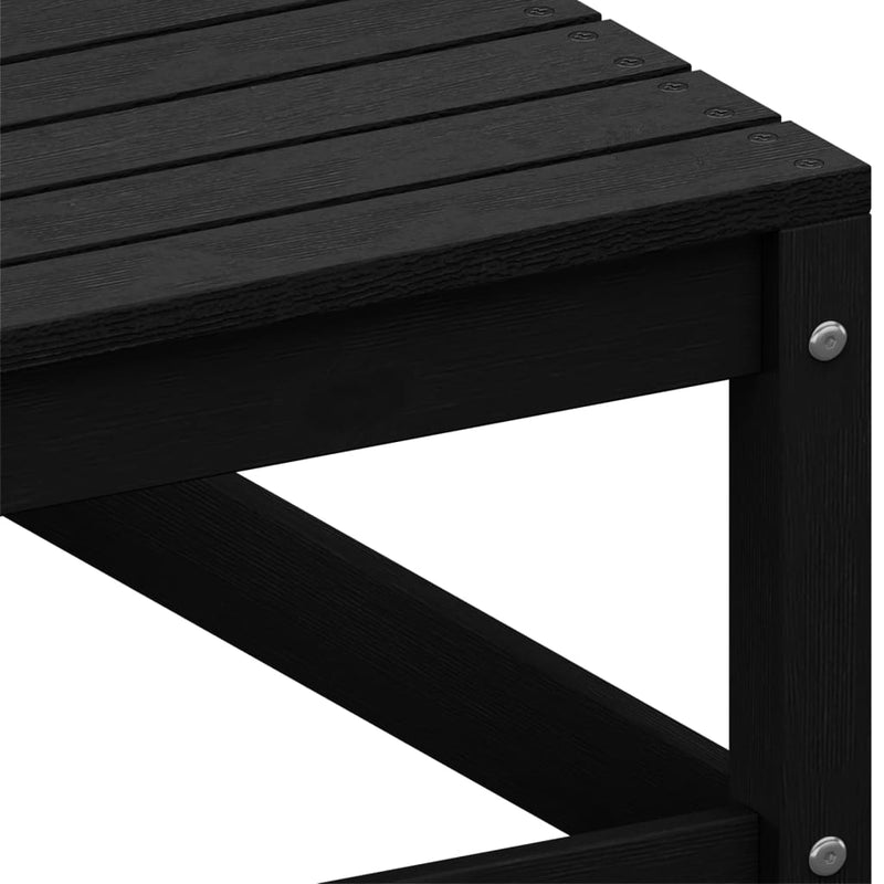 Garden Corner Sofa with Anthracite Cushions Solid Pinewood Payday Deals