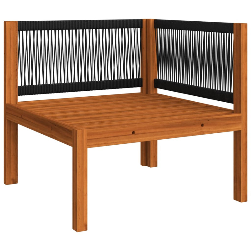 Garden Corner Sofas 2 pcs with Cushions Solid Acacia Wood Payday Deals