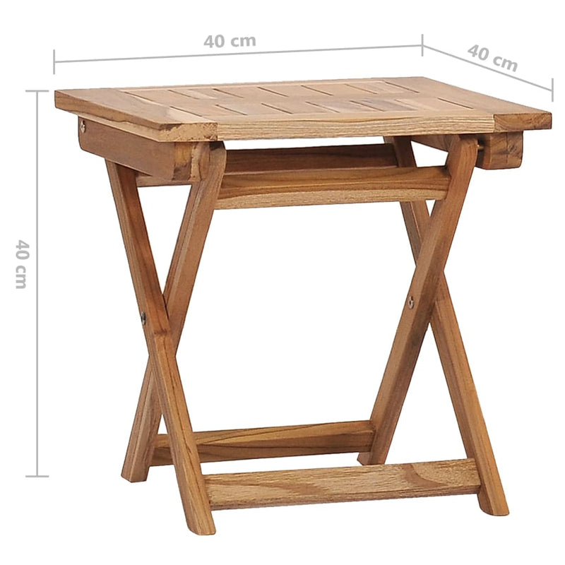 Garden Deck Chairs with Footrests and Table Solid Teak Wood Payday Deals
