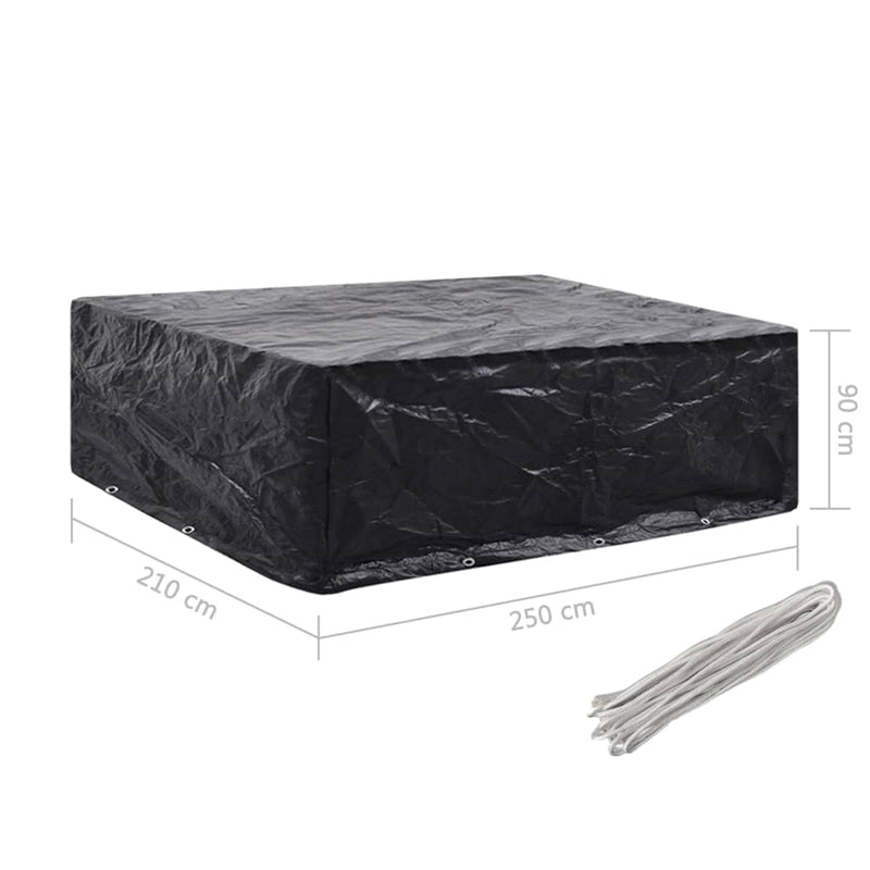 Garden Furniture Cover 8 Eyelets 250x210x90 cm Payday Deals