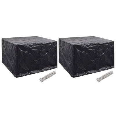 Garden Furniture Covers 2 pcs 8 Eyelets 135x135x90 cm Payday Deals