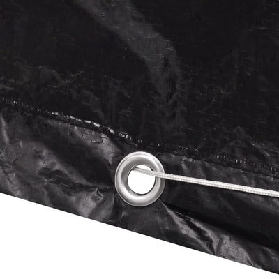 Garden Furniture Covers 2 pcs 8 Eyelets 135x135x90 cm Payday Deals
