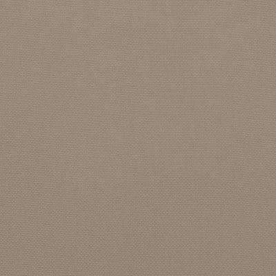 Garden Highback Chair Cushions 4 pcs Taupe 120x50x3 cm Fabric Payday Deals