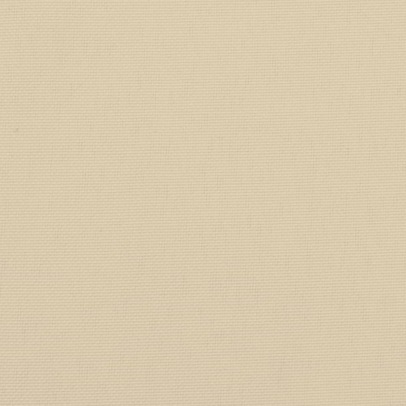 Garden Highback Chair Cushions 6 pcs Beige 120x50x3 cm Fabric Payday Deals