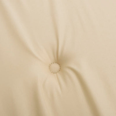 Garden Lowback Chair Cushions 2 pcs Beige 100x50x3 cm Oxford Fabric Payday Deals
