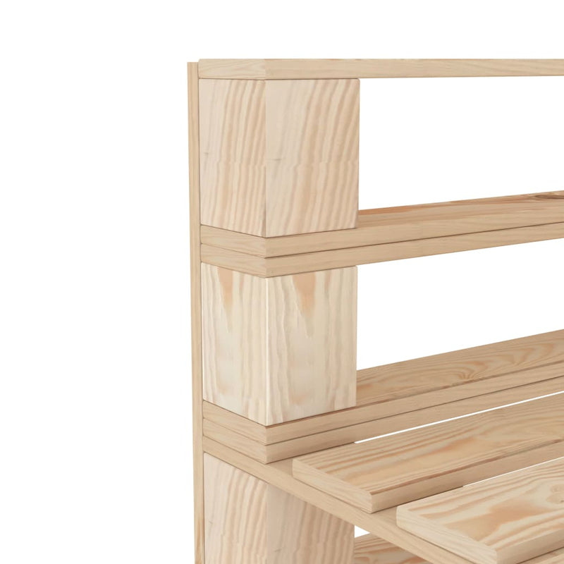Garden Pallet Middle Sofa Wood Payday Deals
