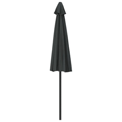 Garden Parasol with Aluminium Pole Anthracite 270x144 cm Half Payday Deals