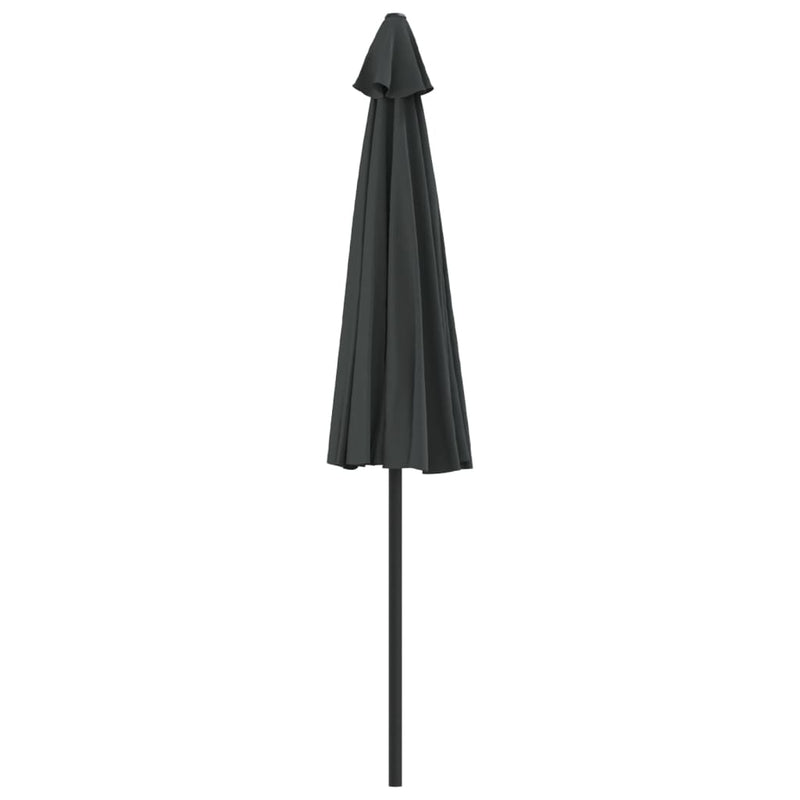 Garden Parasol with Aluminium Pole Anthracite 270x144 cm Half Payday Deals