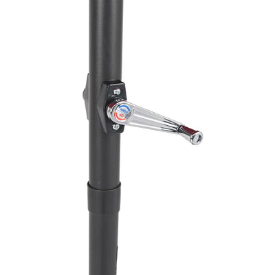Garden Parasol with Steel Pole Anthracite 225x225x212 cm Payday Deals