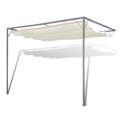 Garden Patio Awning Sun Shade Canopy Wall Gazebo Payday Deals