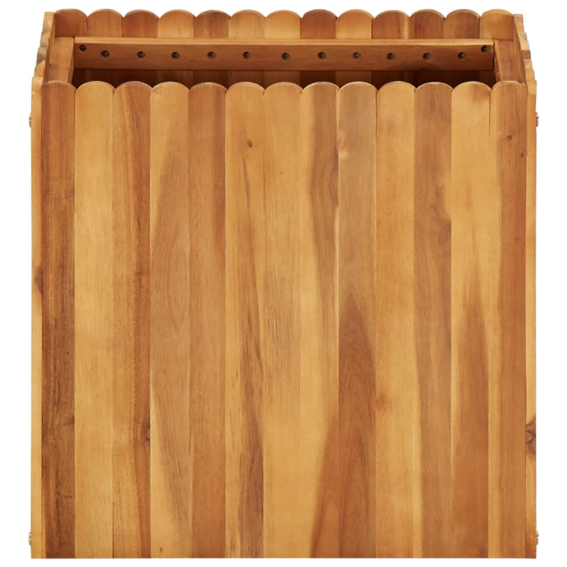 Garden Raised Bed 50x30x50 cm Solid Acacia Wood Payday Deals