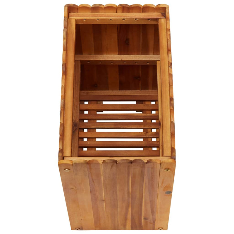 Garden Raised Bed 50x30x50 cm Solid Acacia Wood Payday Deals