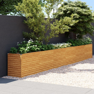 Garden Raised Bed 578x50x69 cm Corten Steel Payday Deals