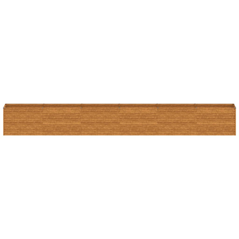 Garden Raised Bed 578x50x69 cm Corten Steel Payday Deals