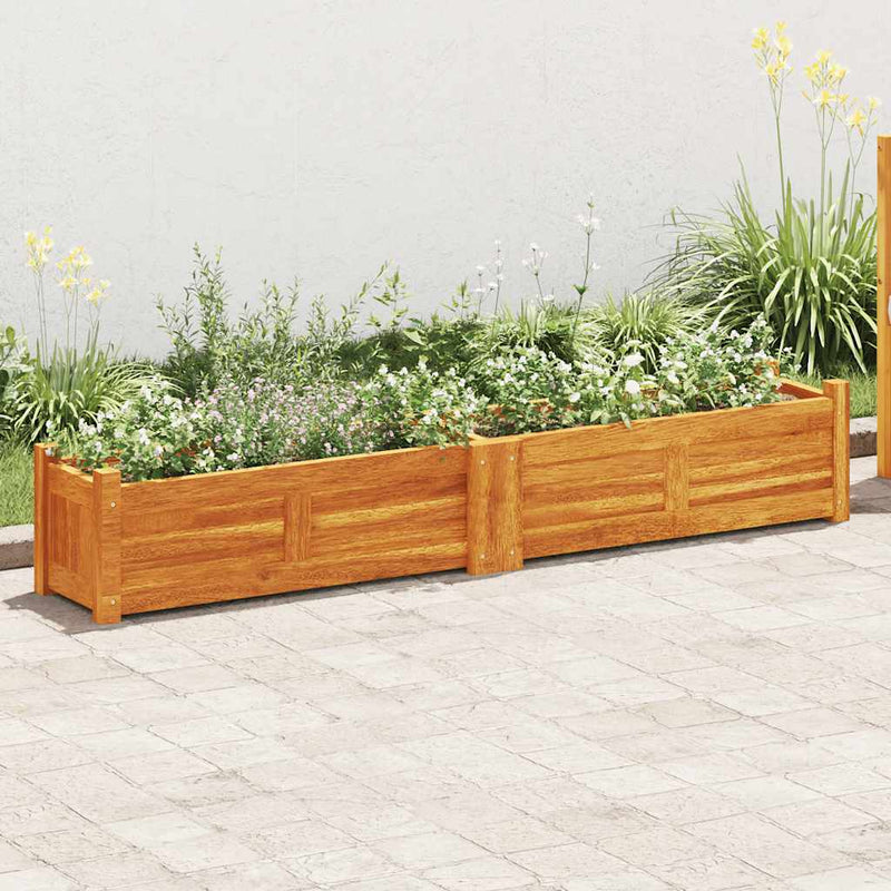 Garden Raised Bed Acacia Wood 150x30x25 cm Payday Deals