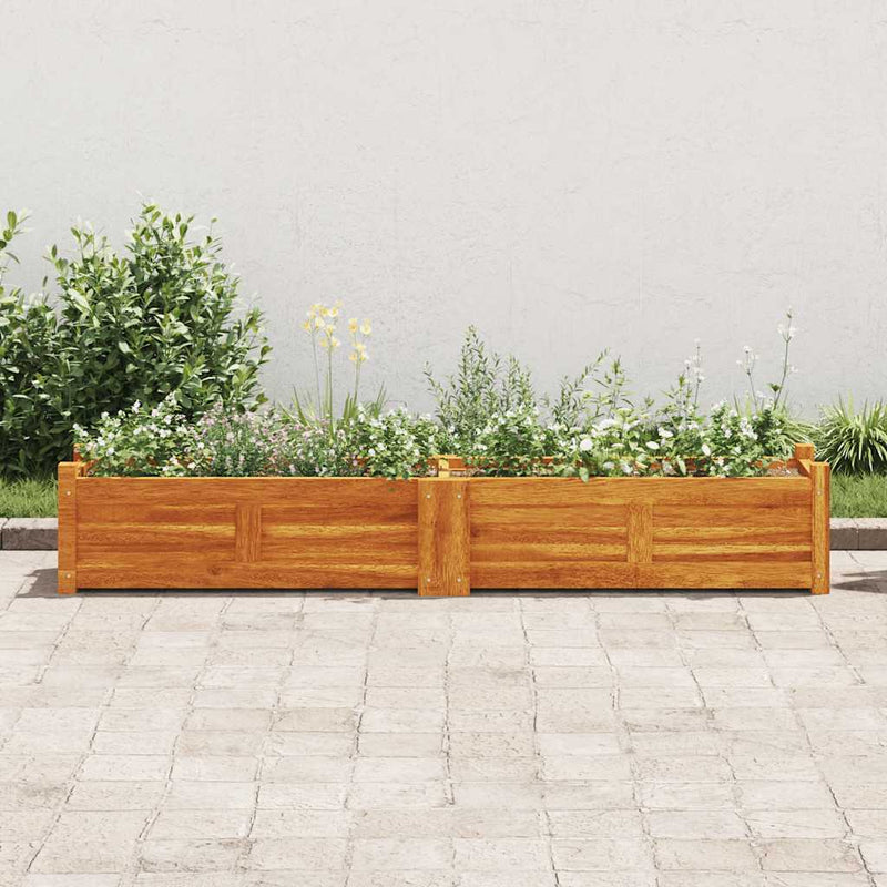Garden Raised Bed Acacia Wood 150x30x25 cm Payday Deals